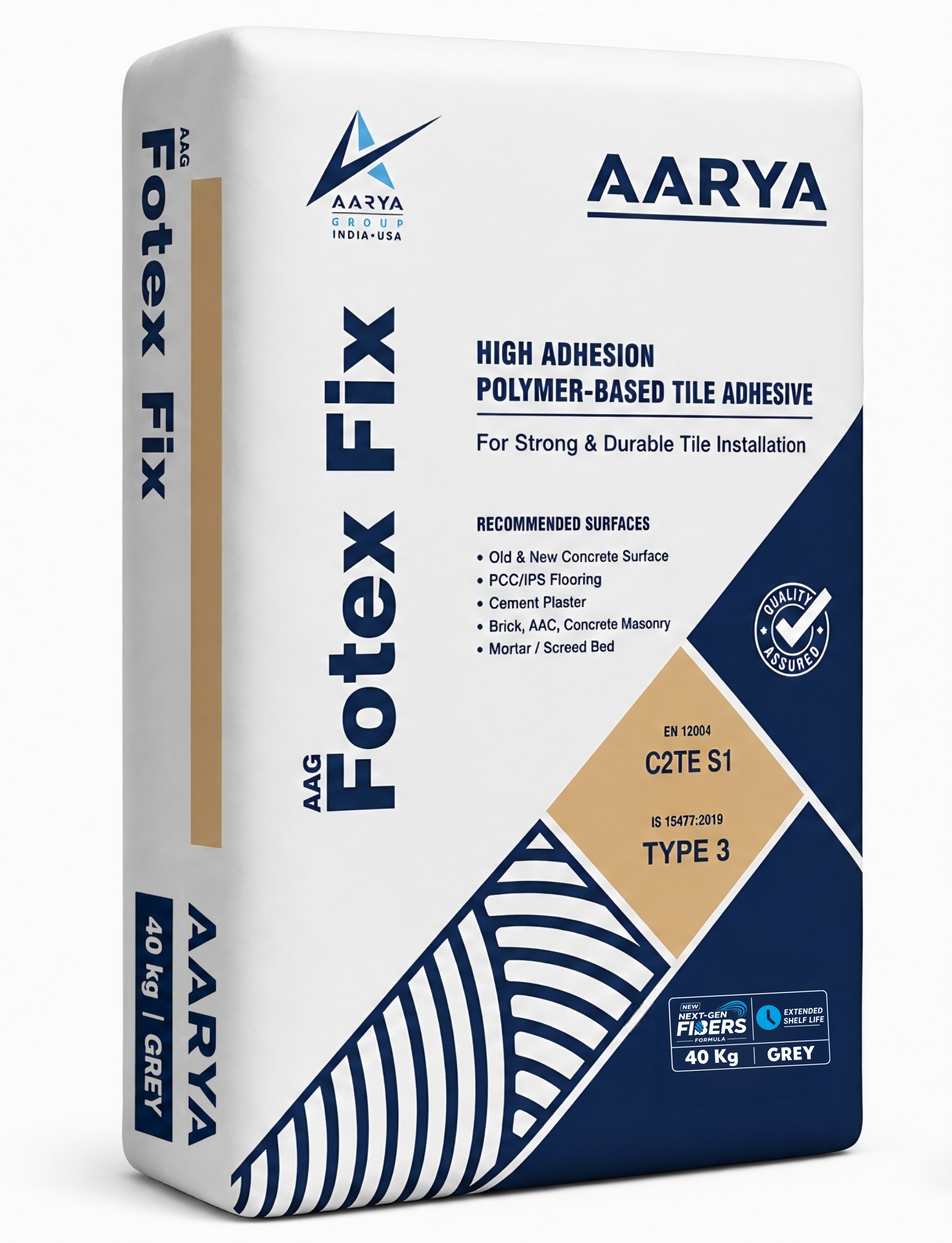 AAG Fotex Fix Grey - 40 Kg