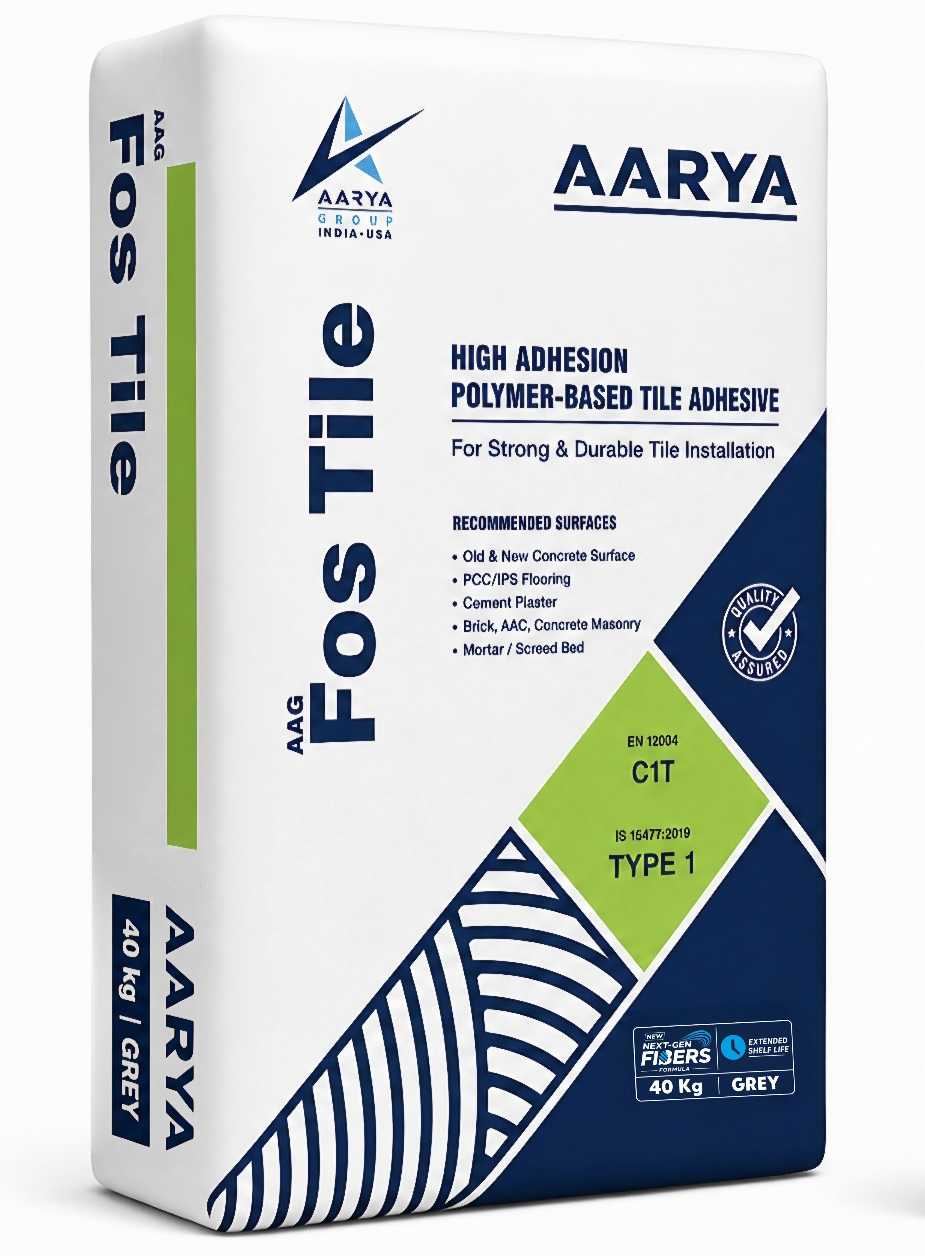 AAG Fos Tile Grey - 40 Kg
