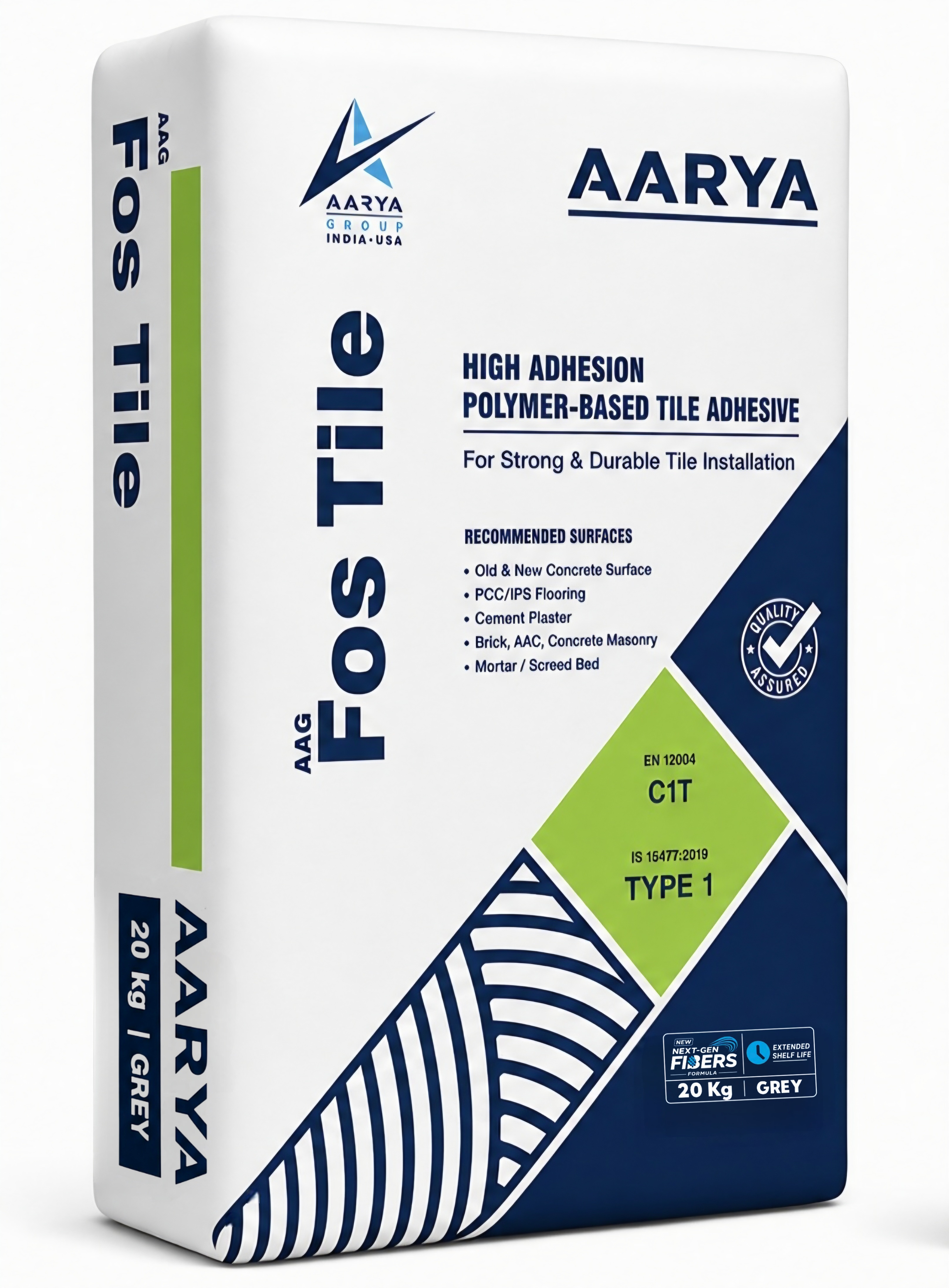AAG Fos Tile Grey - 20 Kg