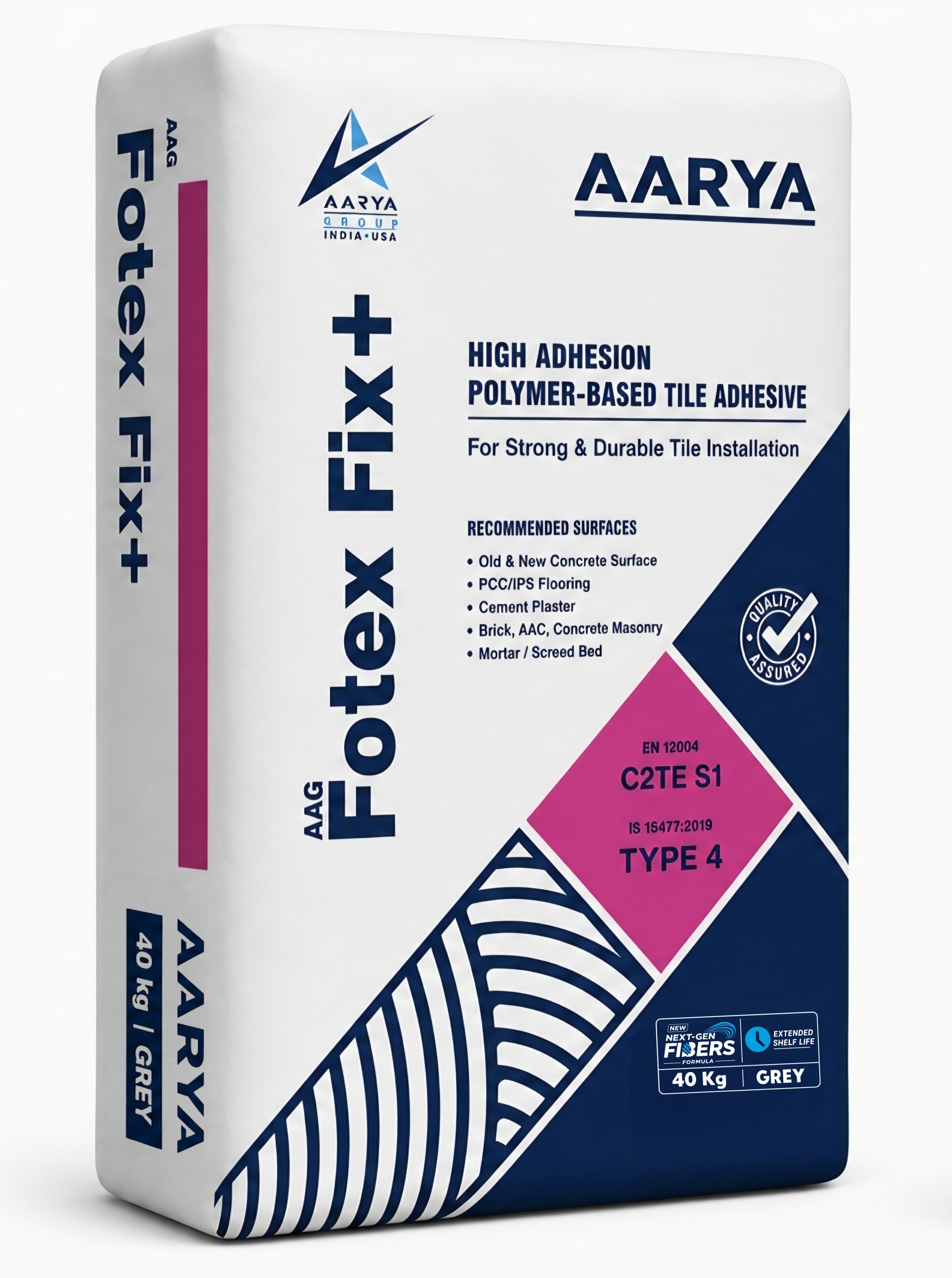 AAG Fotex Fix Plus Grey - 40 Kg
